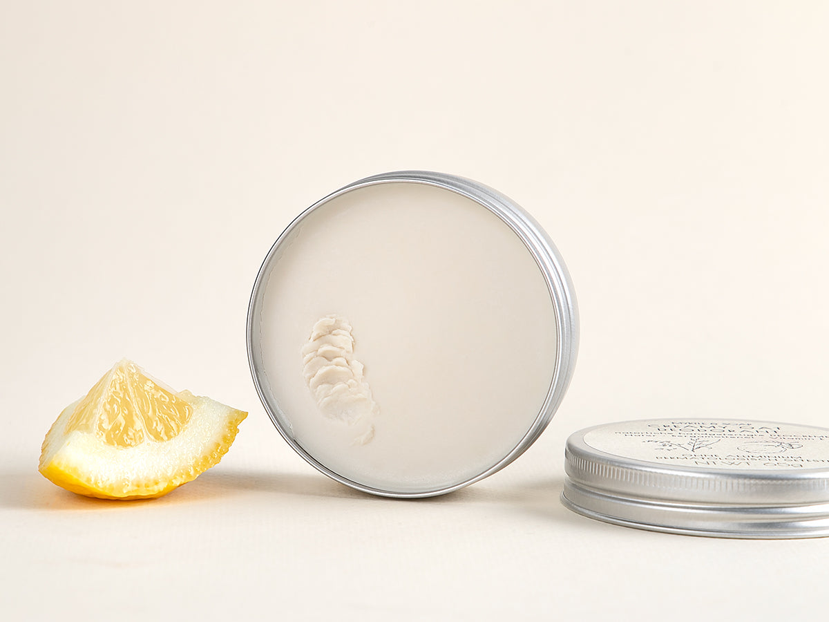 aluminium-free natural deodorant with oatmeal and bergamot
