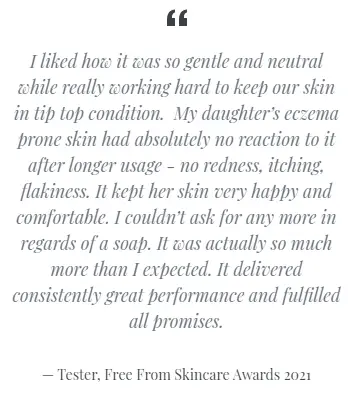 Our Daily Milk natural soap for sensitive skin