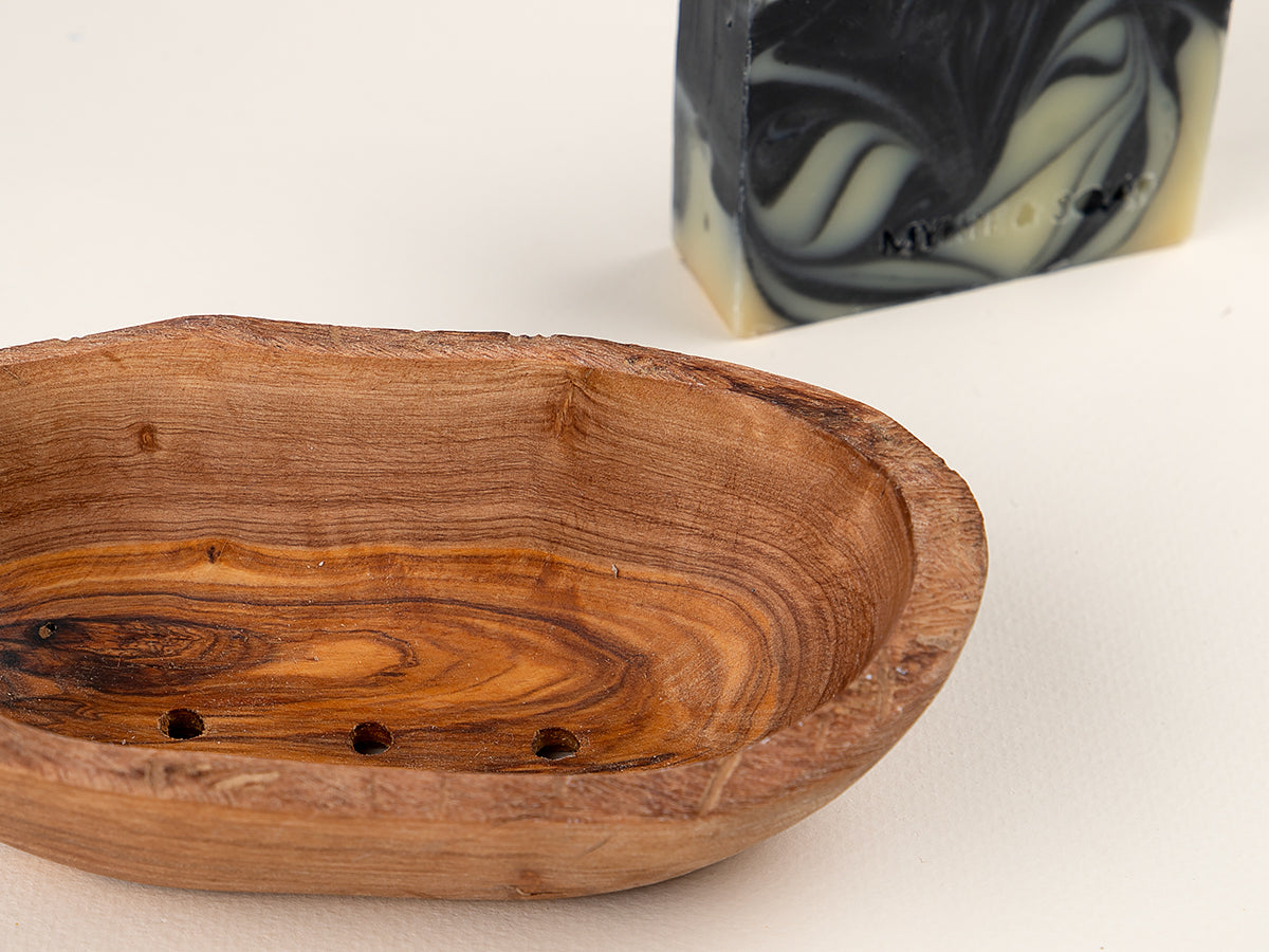 Olive Wood Soap Dish