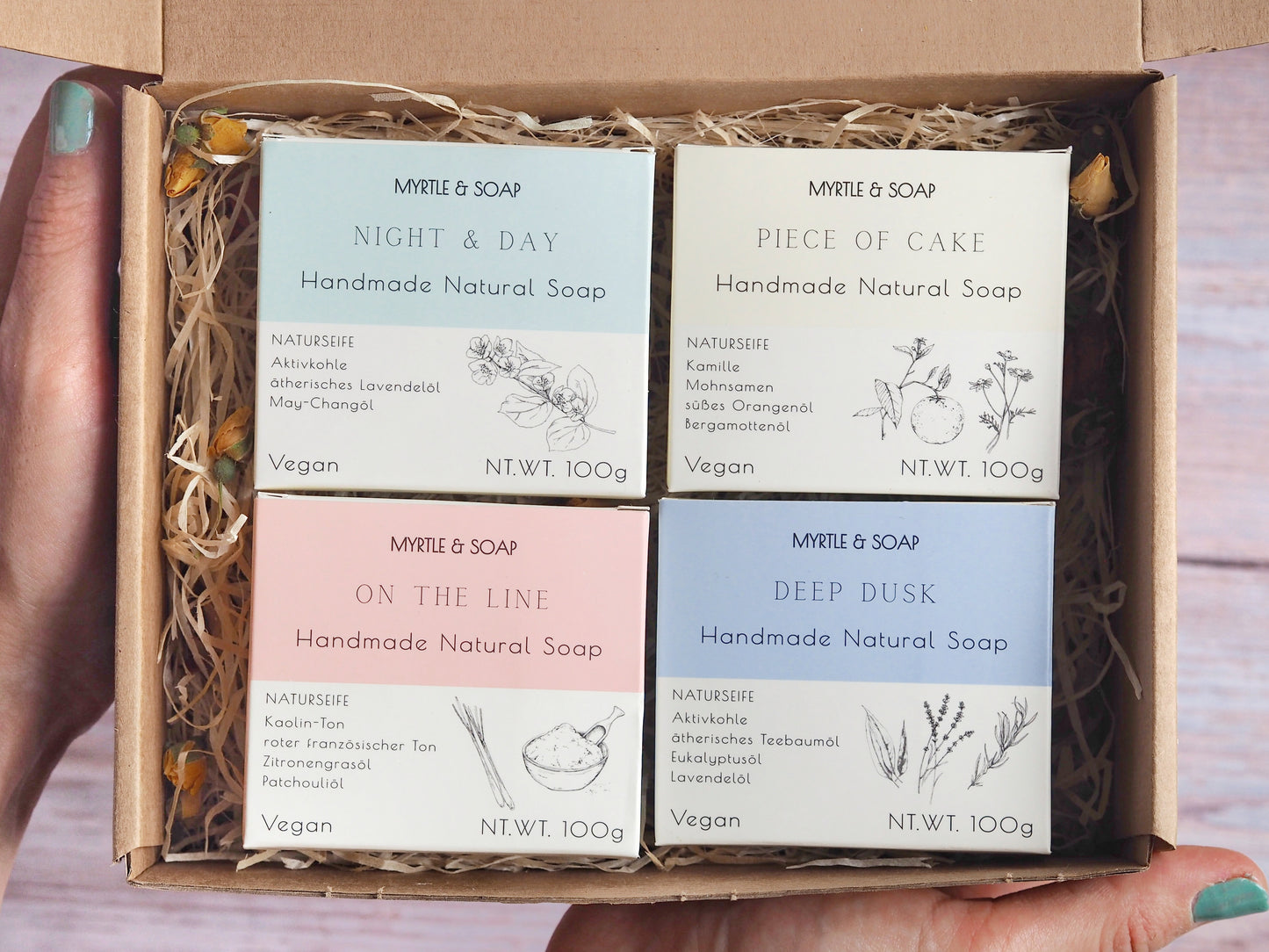 Myrtle MyBox VEGAN SOAP SET