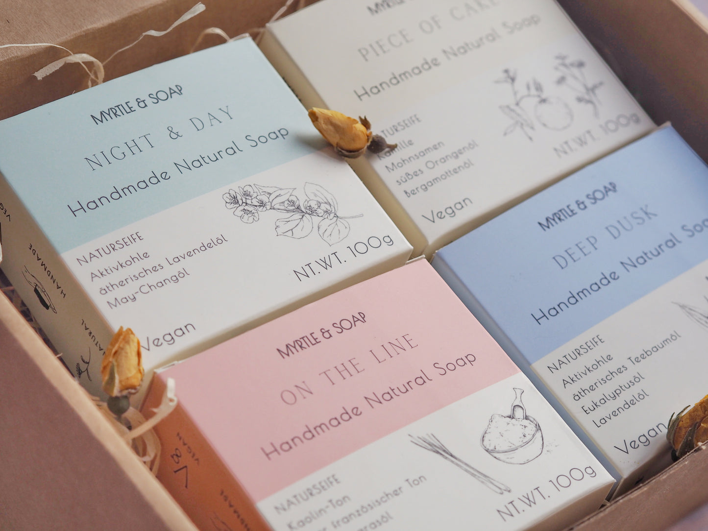 Myrtle MyBox VEGAN SOAP SET